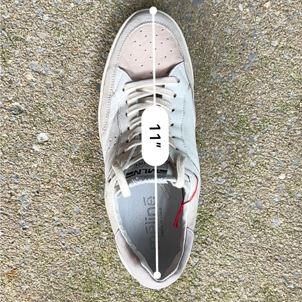 Women's White and Cream Sneakers - Picture 5 of 11